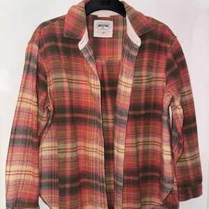 American Eagle Outfitters Multicolor Plaid Shirt
